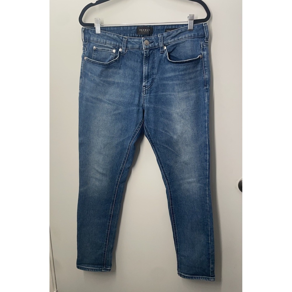 PacSun Mens‎ Skinny Jeans Active Stretch Size 32x30 Blue Denim Pants